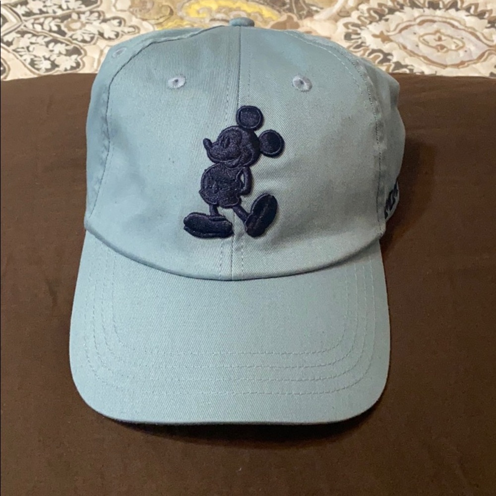 Disney Parks Hat Blue Chambray Mickey Mouse